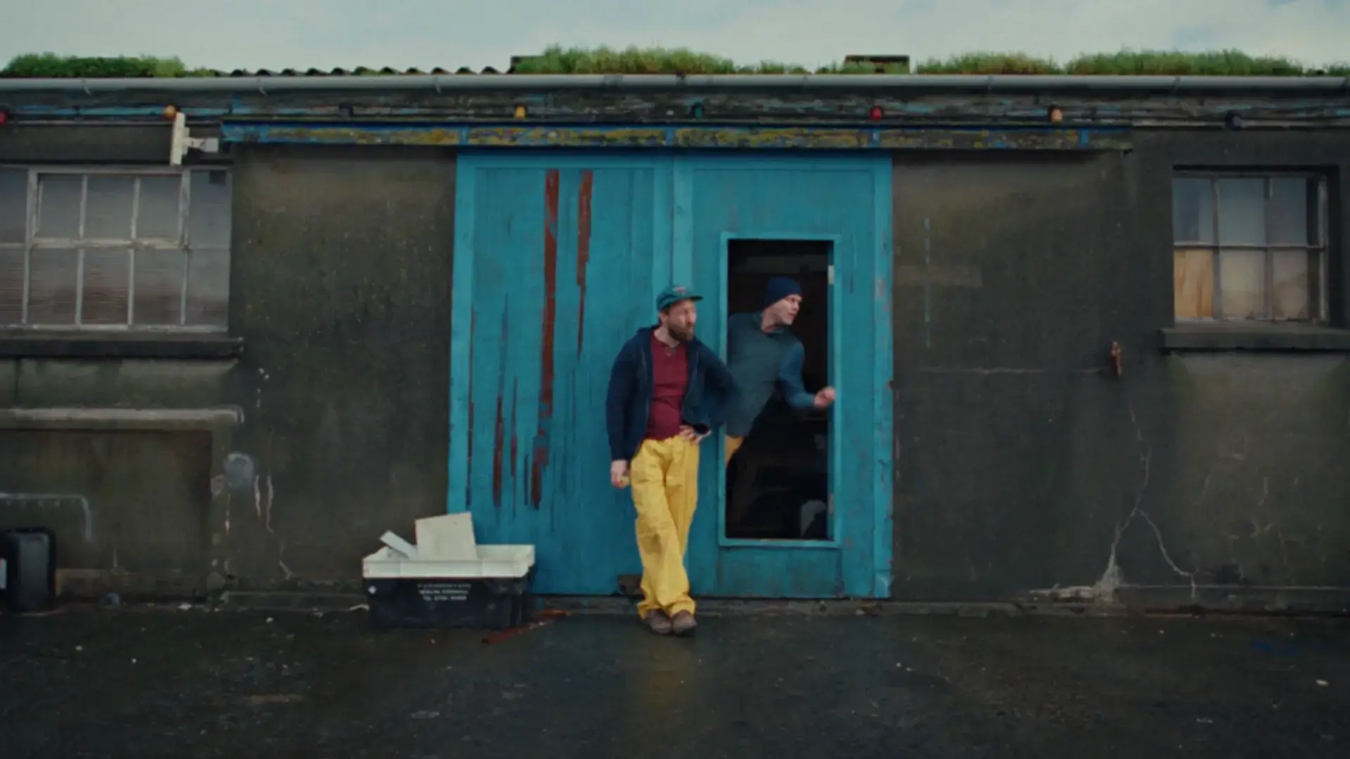 A still from Cornish language film 'Art'