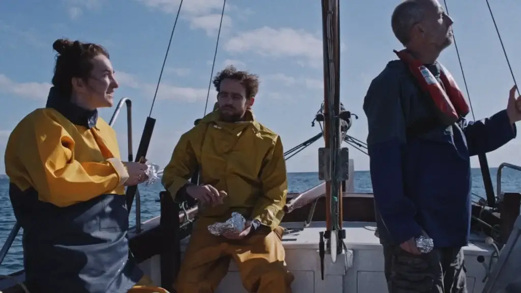 A still from Cornish language film 'Yn Mor'